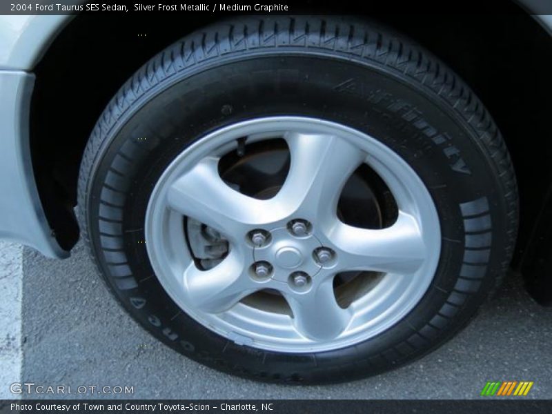 Silver Frost Metallic / Medium Graphite 2004 Ford Taurus SES Sedan