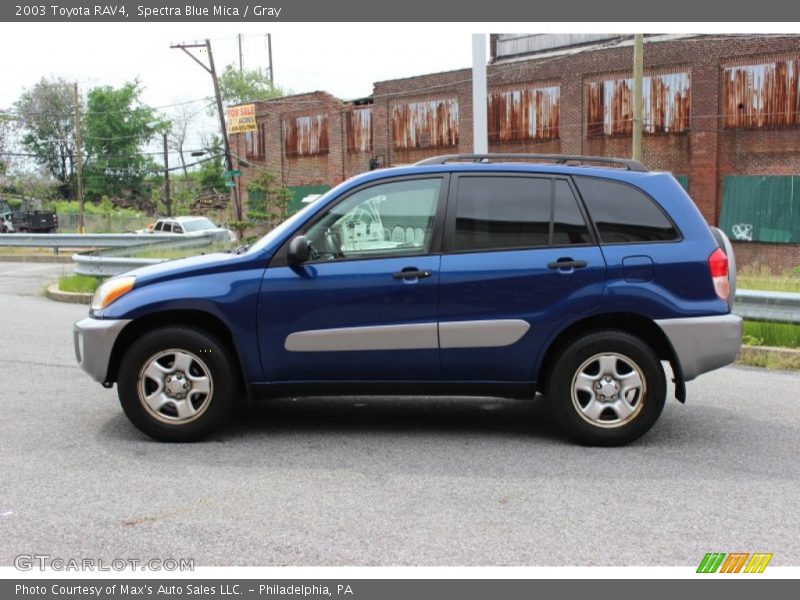  2003 RAV4  Spectra Blue Mica