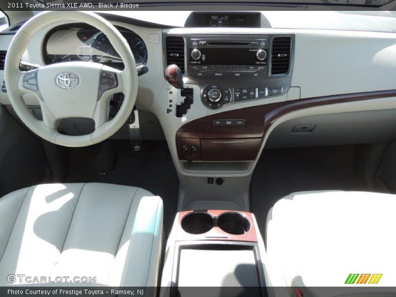 Black / Bisque 2011 Toyota Sienna XLE AWD