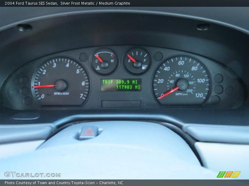 Silver Frost Metallic / Medium Graphite 2004 Ford Taurus SES Sedan