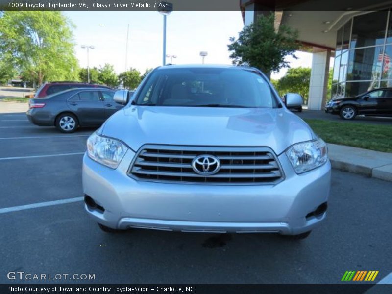 Classic Silver Metallic / Ash 2009 Toyota Highlander V6