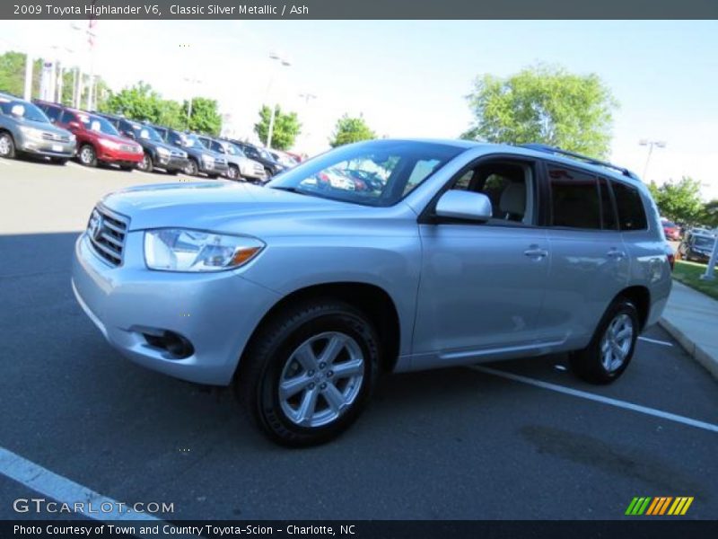 Classic Silver Metallic / Ash 2009 Toyota Highlander V6