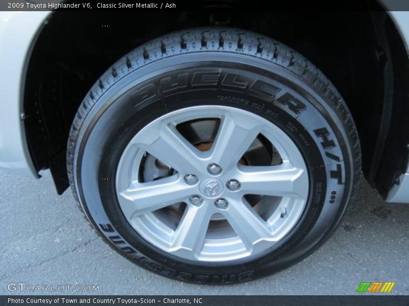 Classic Silver Metallic / Ash 2009 Toyota Highlander V6