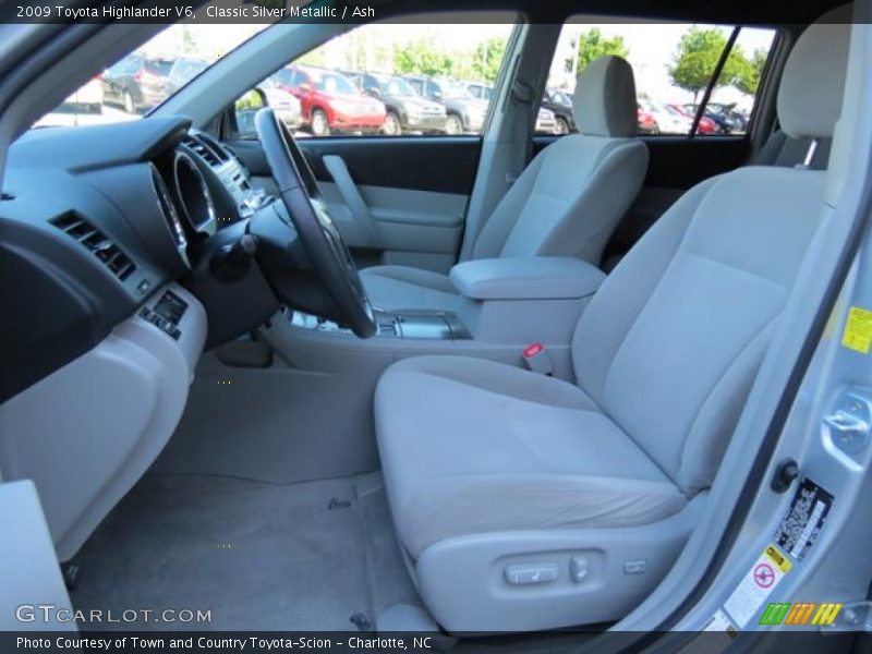 Classic Silver Metallic / Ash 2009 Toyota Highlander V6