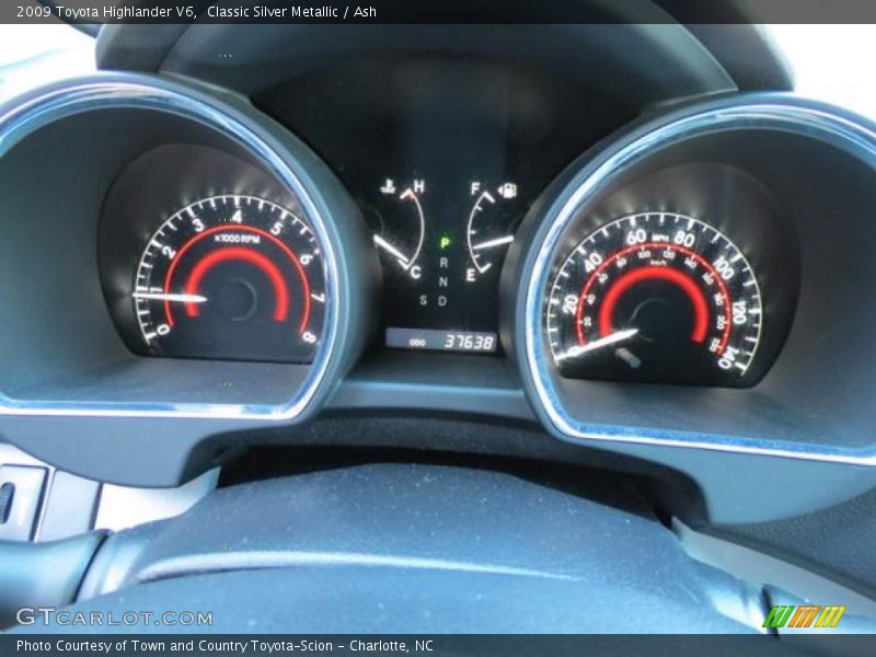 Classic Silver Metallic / Ash 2009 Toyota Highlander V6