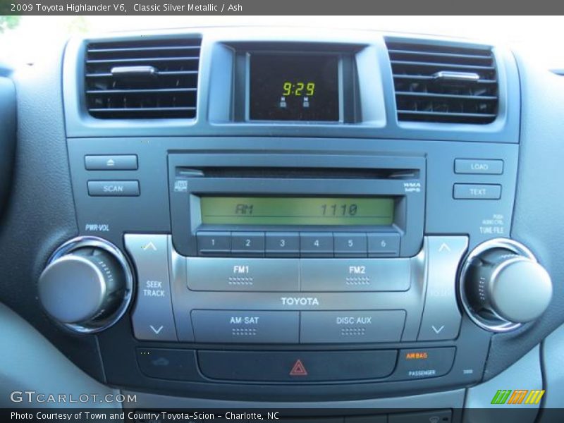 Classic Silver Metallic / Ash 2009 Toyota Highlander V6