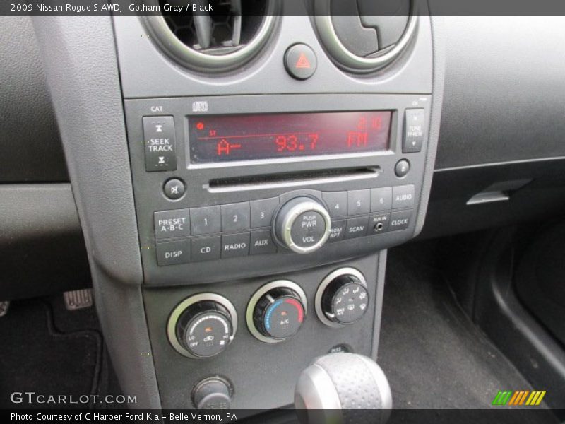 Gotham Gray / Black 2009 Nissan Rogue S AWD