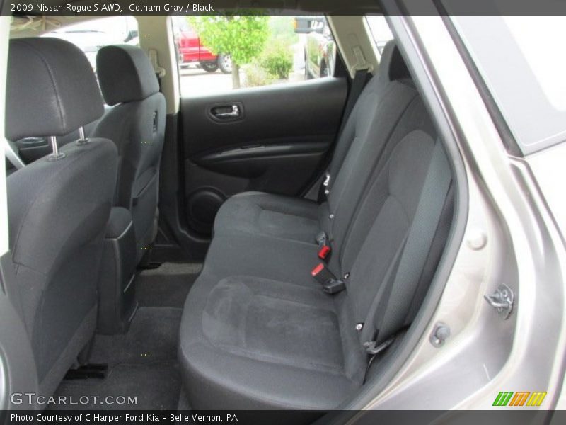 Gotham Gray / Black 2009 Nissan Rogue S AWD