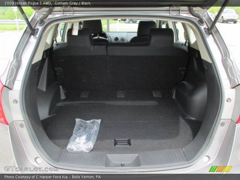 Gotham Gray / Black 2009 Nissan Rogue S AWD