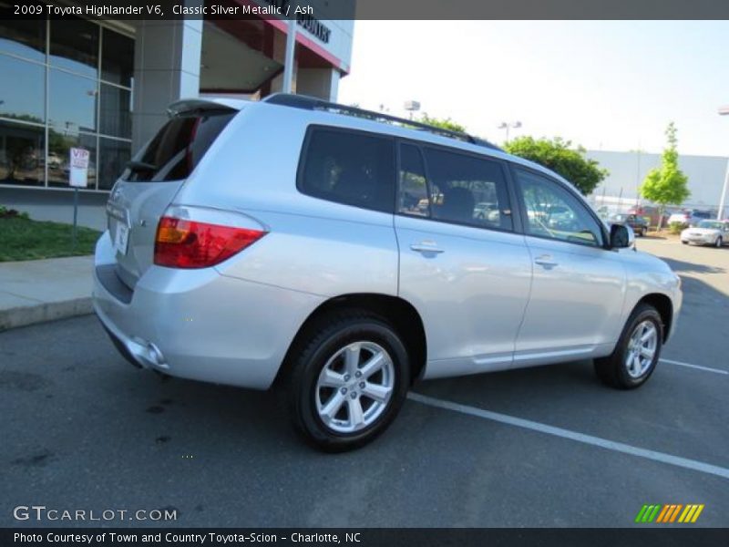 Classic Silver Metallic / Ash 2009 Toyota Highlander V6