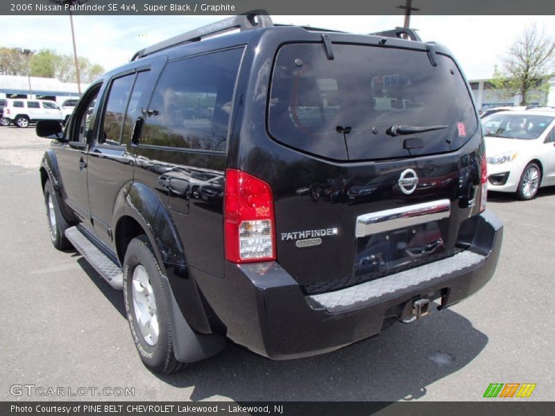 Super Black / Graphite 2006 Nissan Pathfinder SE 4x4