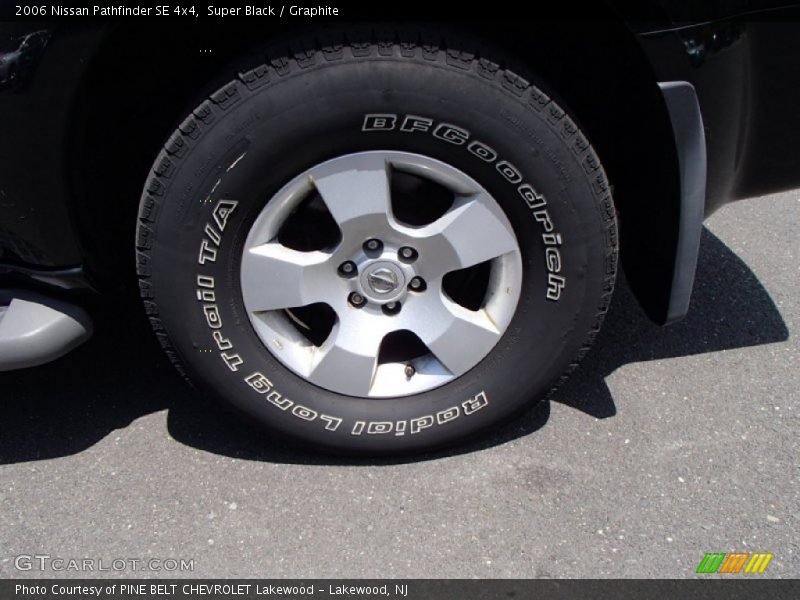 Super Black / Graphite 2006 Nissan Pathfinder SE 4x4