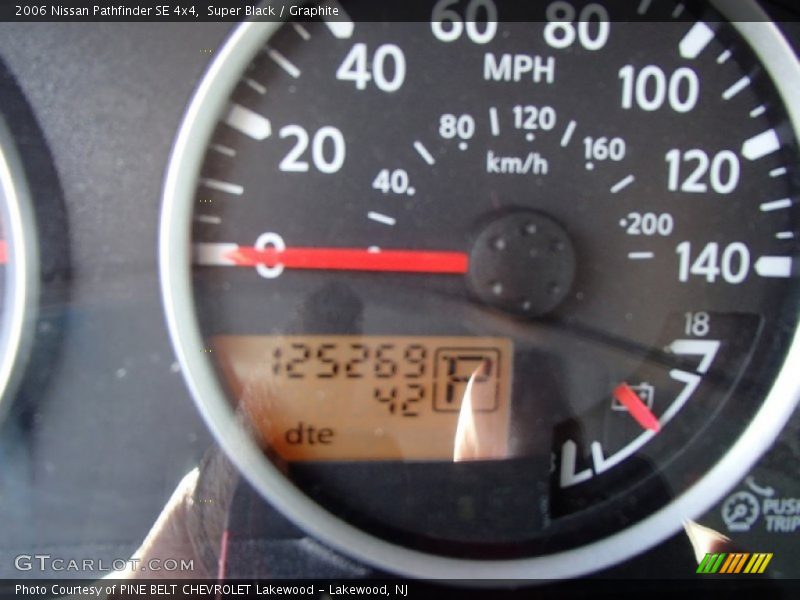 Super Black / Graphite 2006 Nissan Pathfinder SE 4x4