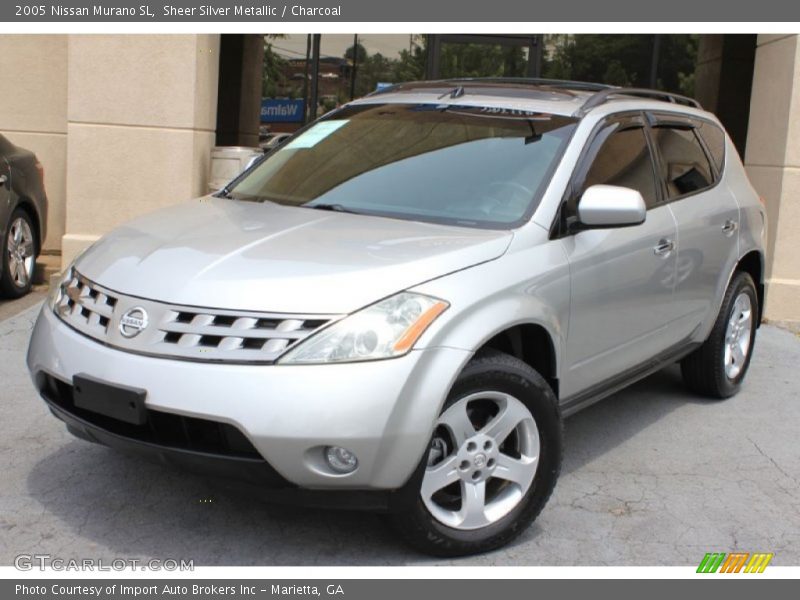 Sheer Silver Metallic / Charcoal 2005 Nissan Murano SL