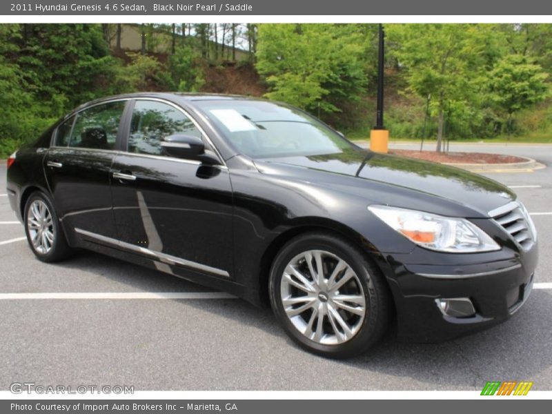  2011 Genesis 4.6 Sedan Black Noir Pearl