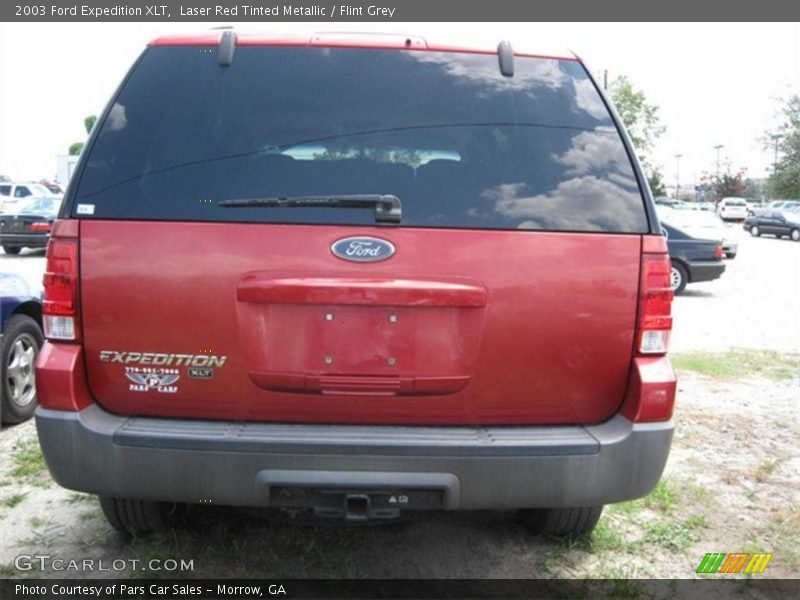 Laser Red Tinted Metallic / Flint Grey 2003 Ford Expedition XLT