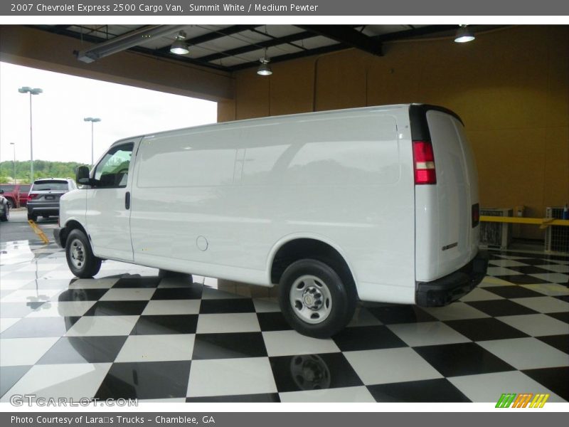 Summit White / Medium Pewter 2007 Chevrolet Express 2500 Cargo Van