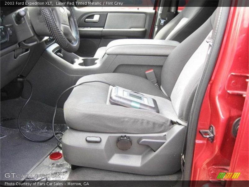 Laser Red Tinted Metallic / Flint Grey 2003 Ford Expedition XLT