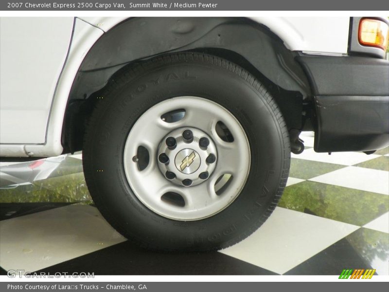 Summit White / Medium Pewter 2007 Chevrolet Express 2500 Cargo Van