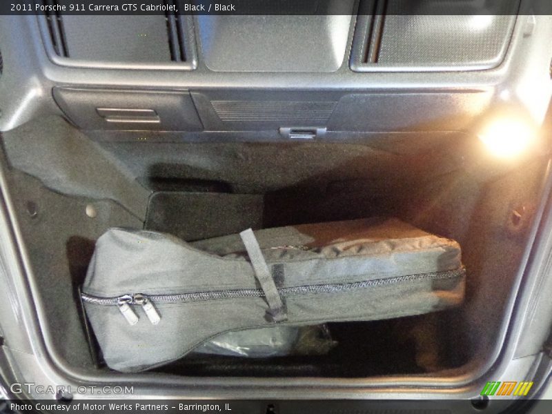 Black / Black 2011 Porsche 911 Carrera GTS Cabriolet