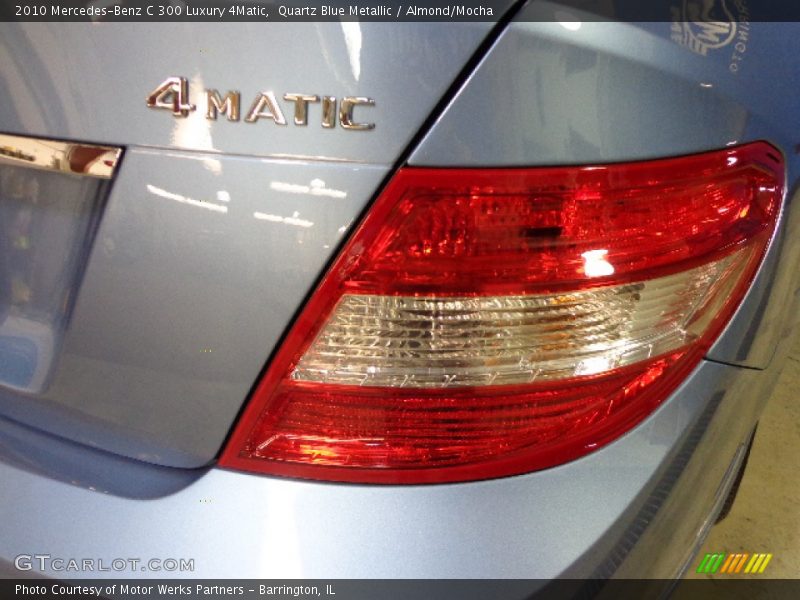 Quartz Blue Metallic / Almond/Mocha 2010 Mercedes-Benz C 300 Luxury 4Matic