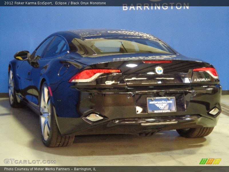 Eclipse / Black Onyx Monotone 2012 Fisker Karma EcoSport