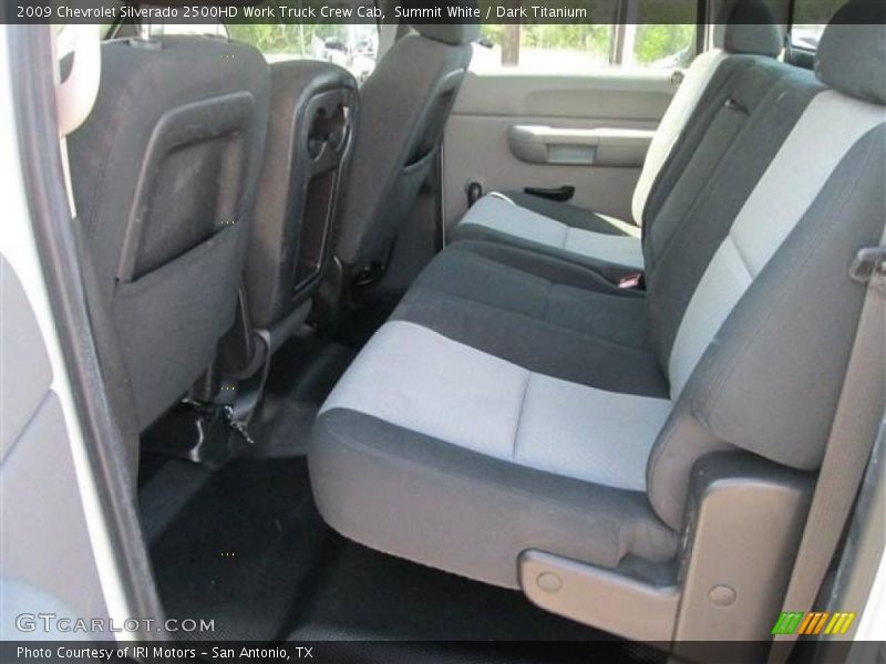 Summit White / Dark Titanium 2009 Chevrolet Silverado 2500HD Work Truck Crew Cab