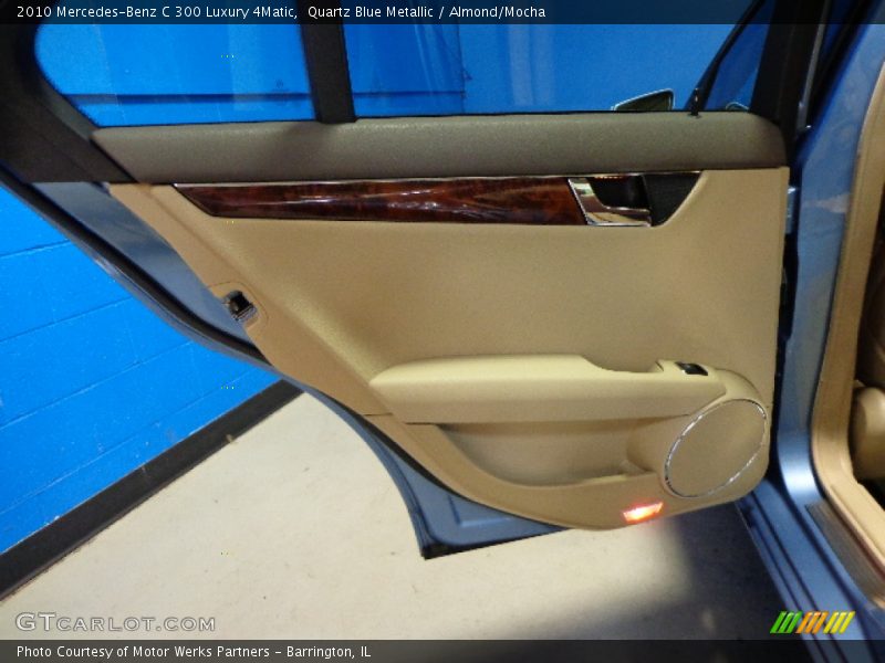 Quartz Blue Metallic / Almond/Mocha 2010 Mercedes-Benz C 300 Luxury 4Matic