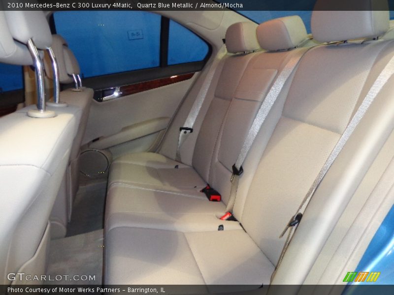 Quartz Blue Metallic / Almond/Mocha 2010 Mercedes-Benz C 300 Luxury 4Matic