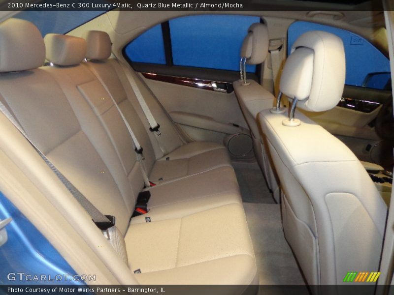 Quartz Blue Metallic / Almond/Mocha 2010 Mercedes-Benz C 300 Luxury 4Matic