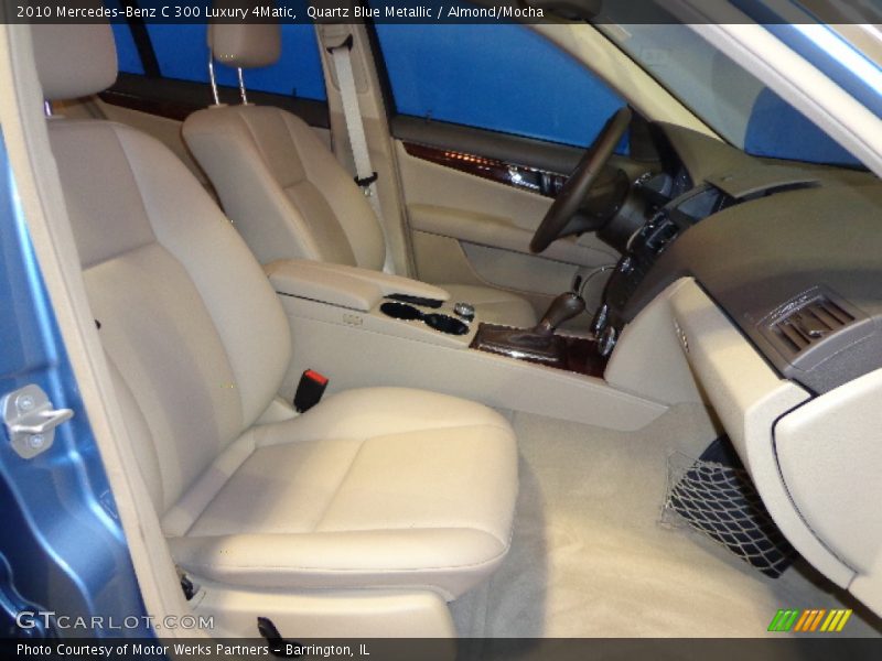 Quartz Blue Metallic / Almond/Mocha 2010 Mercedes-Benz C 300 Luxury 4Matic