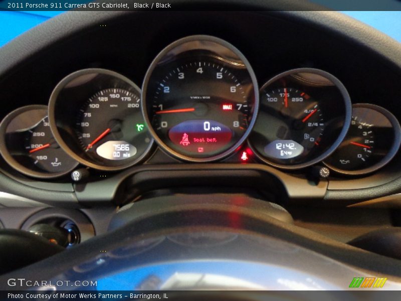  2011 911 Carrera GTS Cabriolet Carrera GTS Cabriolet Gauges