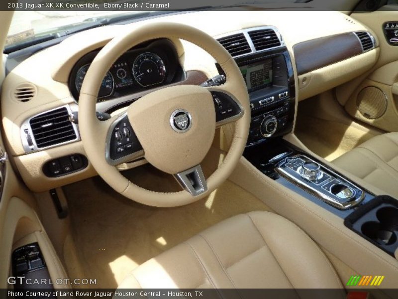 Caramel Interior - 2013 XK XK Convertible 