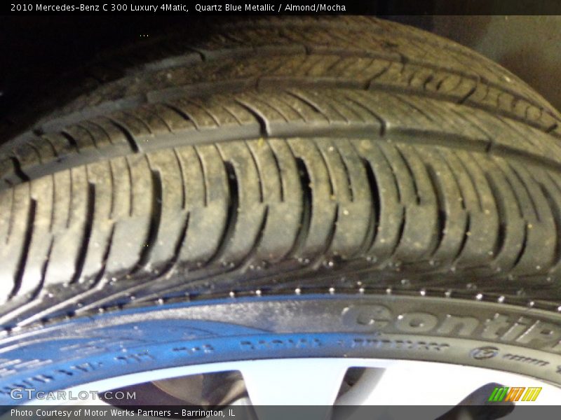 Quartz Blue Metallic / Almond/Mocha 2010 Mercedes-Benz C 300 Luxury 4Matic