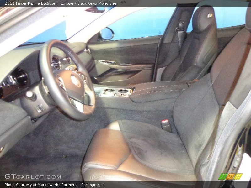  2012 Karma EcoSport Black Onyx Monotone Interior