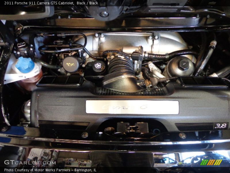  2011 911 Carrera GTS Cabriolet Engine - 3.8 Liter DFI DOHC 24-Valve VarioCam Flat 6 Cylinder