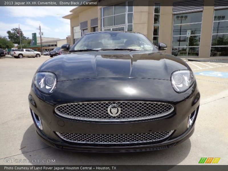 Ebony Black / Caramel 2013 Jaguar XK XK Convertible