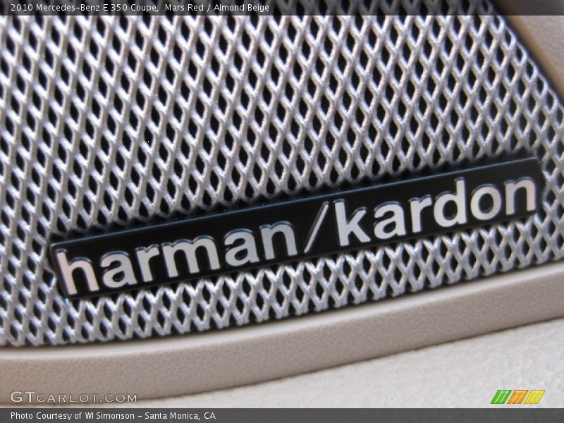 Mars Red / Almond Beige 2010 Mercedes-Benz E 350 Coupe