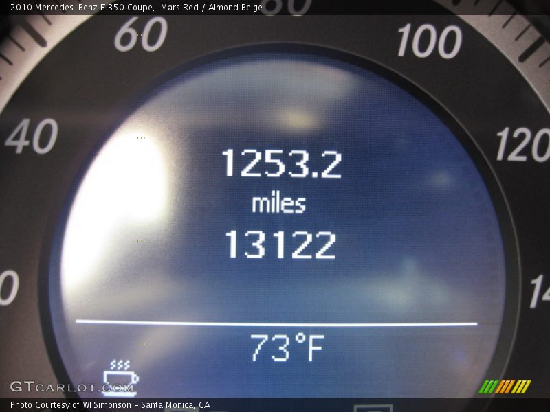 Mars Red / Almond Beige 2010 Mercedes-Benz E 350 Coupe