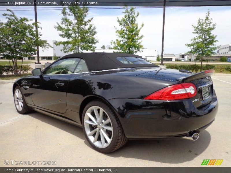Ebony Black / Caramel 2013 Jaguar XK XK Convertible