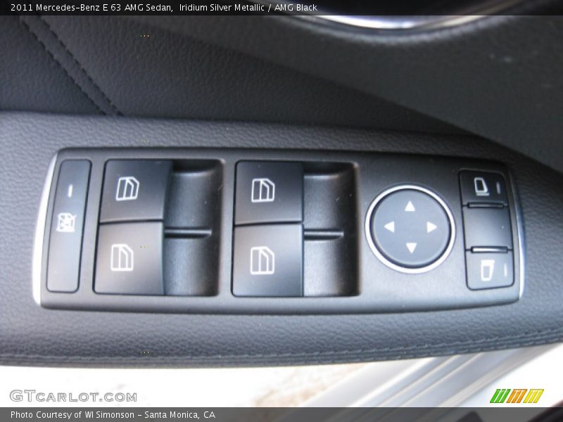 Controls of 2011 E 63 AMG Sedan