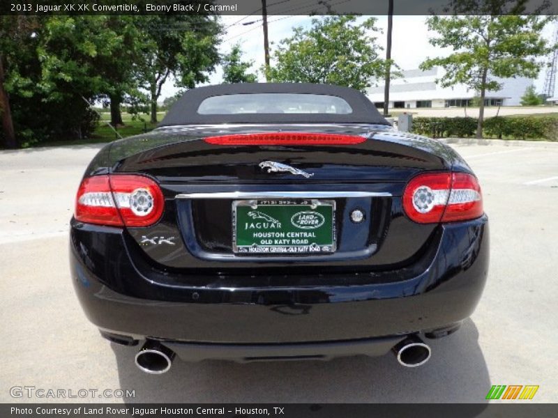 Ebony Black / Caramel 2013 Jaguar XK XK Convertible