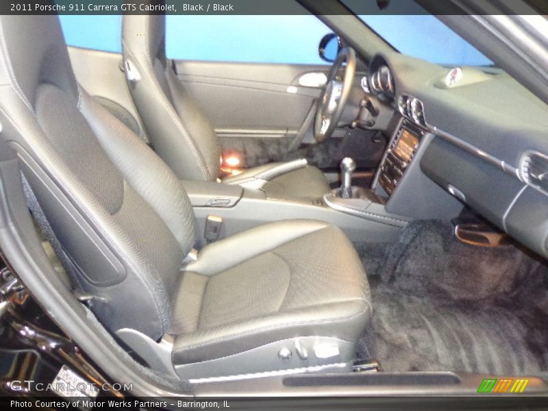 Black / Black 2011 Porsche 911 Carrera GTS Cabriolet