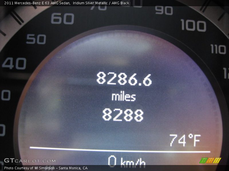 Iridium Silver Metallic / AMG Black 2011 Mercedes-Benz E 63 AMG Sedan