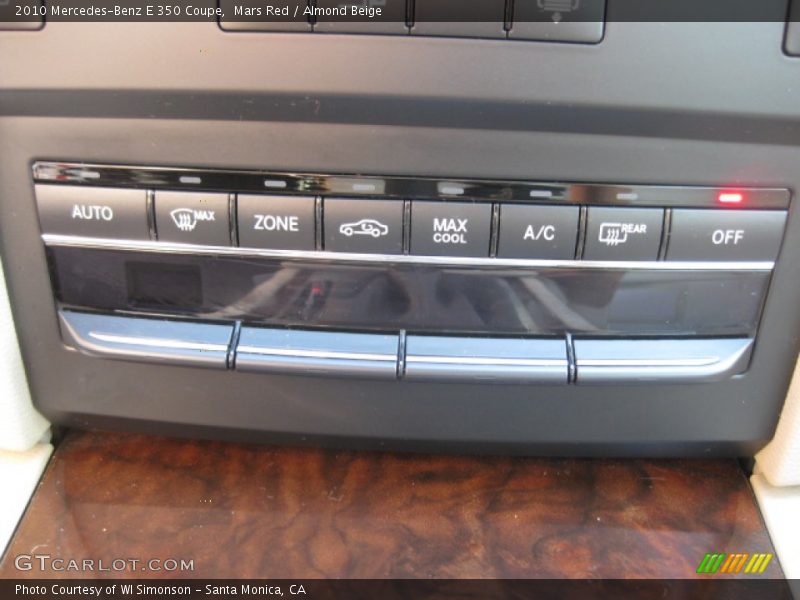 Mars Red / Almond Beige 2010 Mercedes-Benz E 350 Coupe