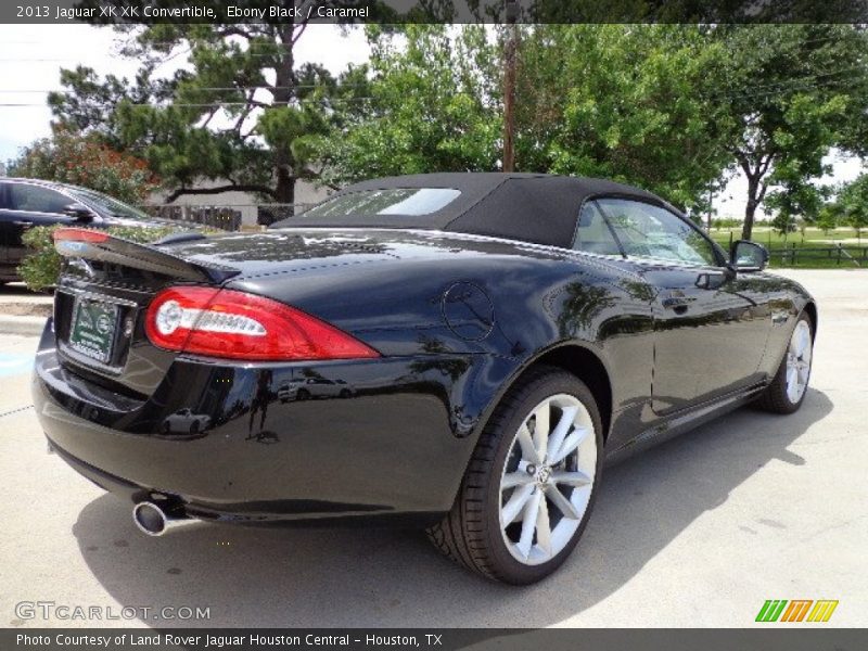 Ebony Black / Caramel 2013 Jaguar XK XK Convertible
