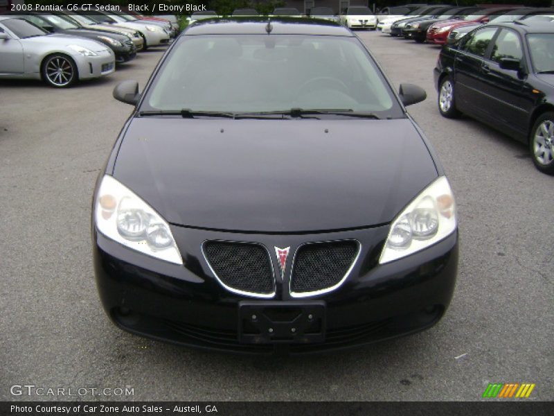 Black / Ebony Black 2008 Pontiac G6 GT Sedan