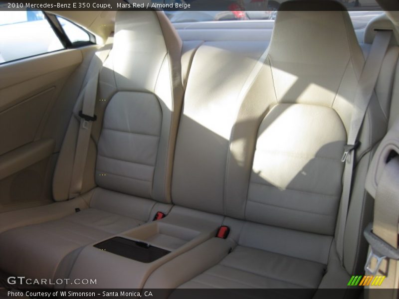 Mars Red / Almond Beige 2010 Mercedes-Benz E 350 Coupe