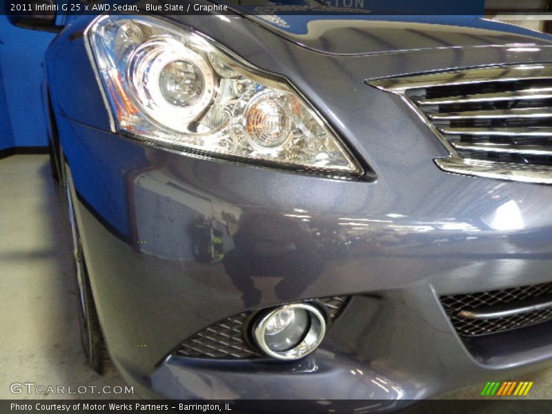 Blue Slate / Graphite 2011 Infiniti G 25 x AWD Sedan