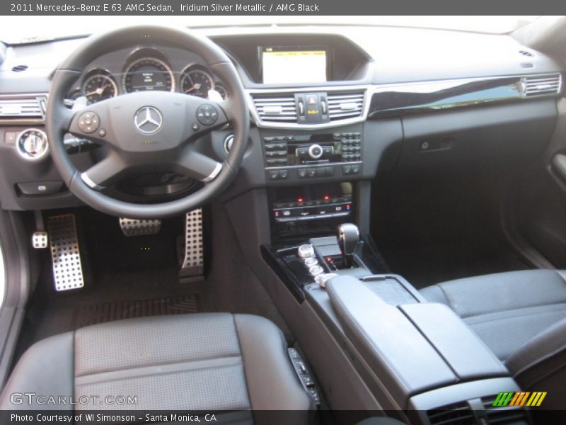 Dashboard of 2011 E 63 AMG Sedan